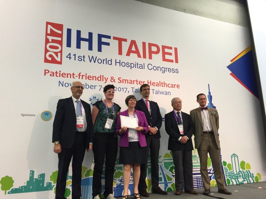 International Hospital Federation conference best poster prize winner 2017